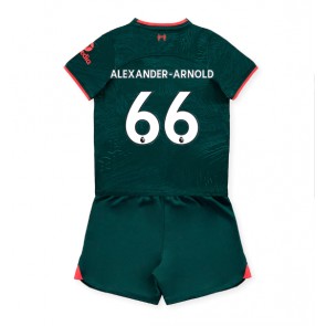 Liverpool Alexander-Arnold #66 kläder Barn 2022-23 Tredje Tröja Kortärmad (+ korta byxor)